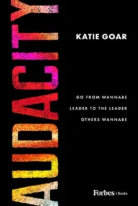 Audacity book cover, by Katie Goar